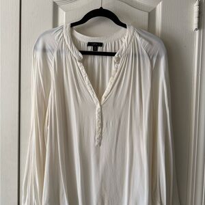 J. Crew Women’s’ Ivory Popover Blouse